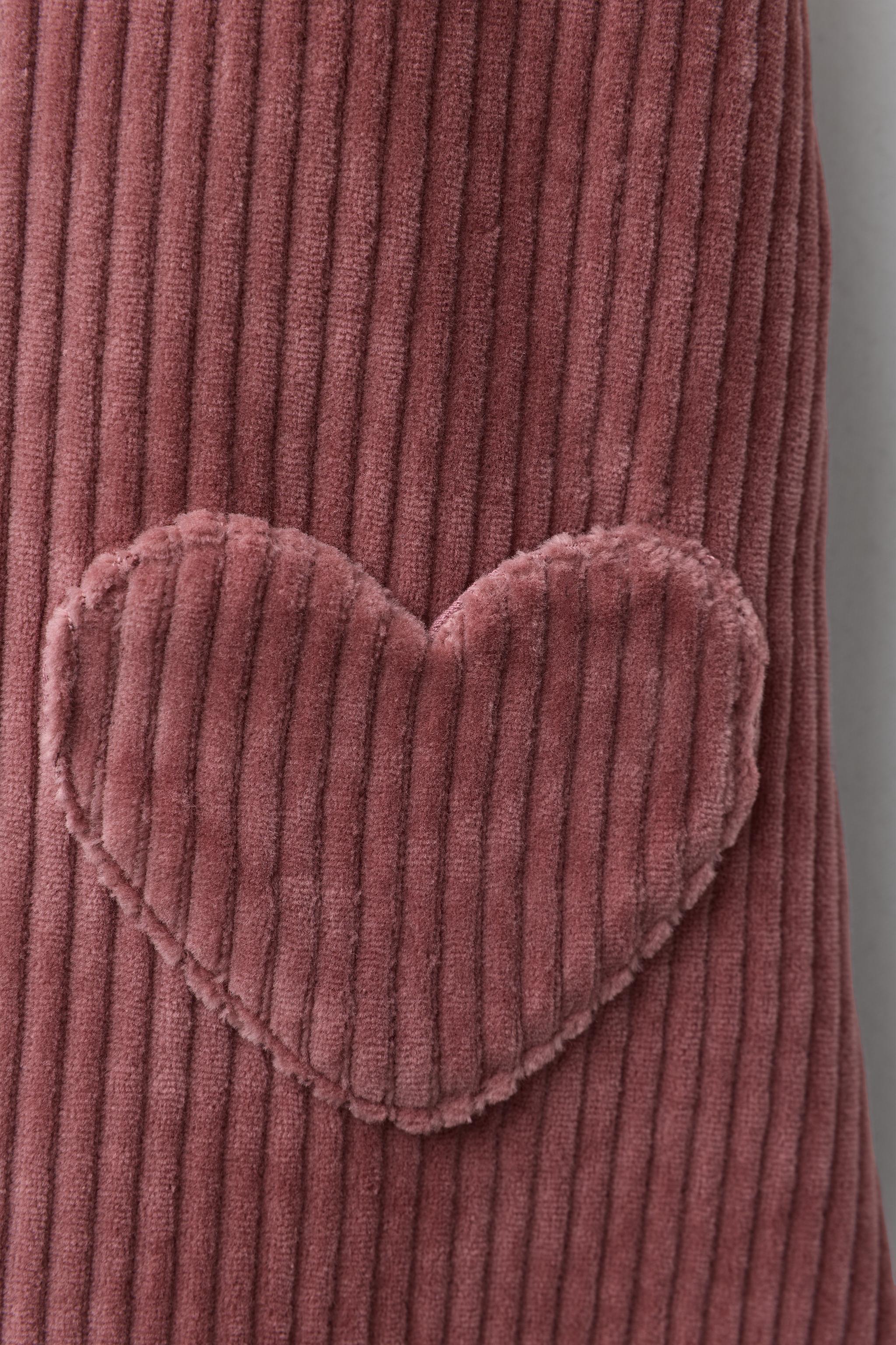 ROBE-SALOPETTE POCHES CŒUR